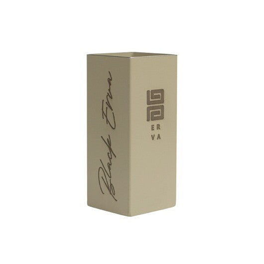 Copo Quadrado em Inox - Off White